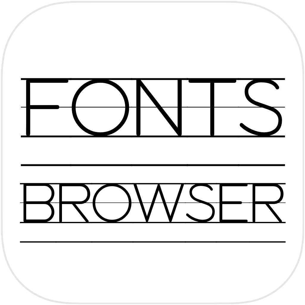 Fonts Browser Icon