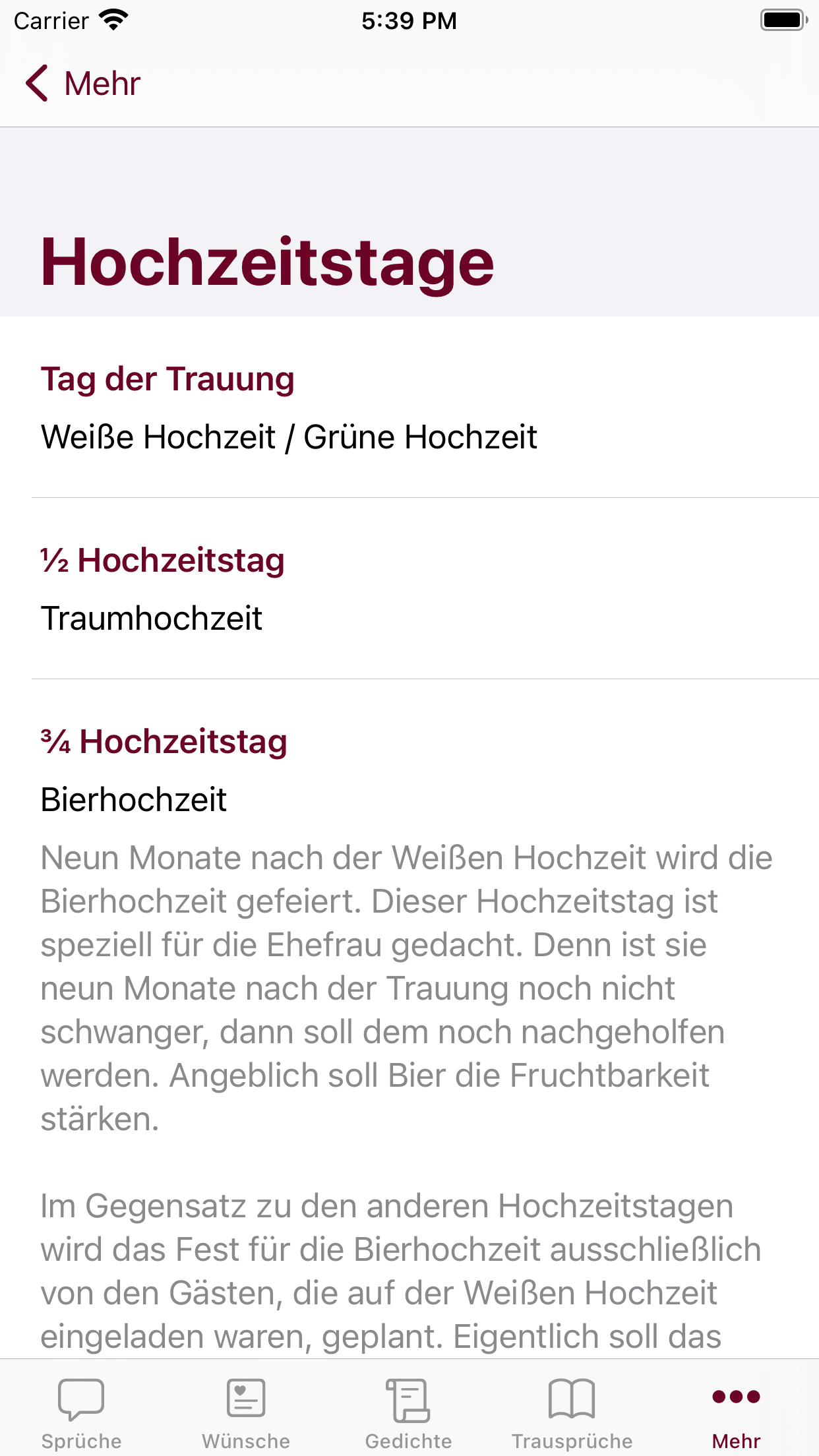 Hochzeit Screenshot 7