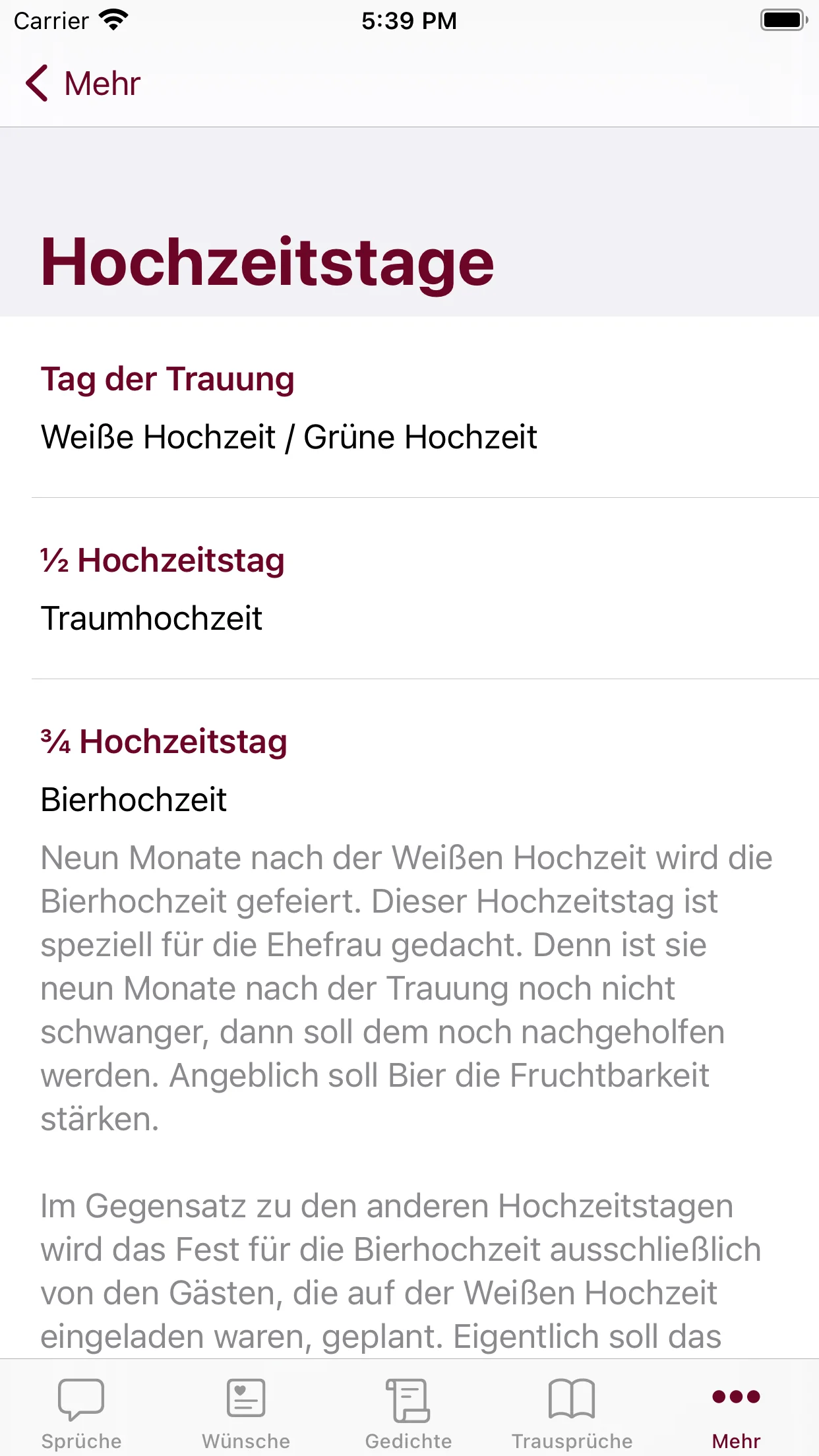 Hochzeit Screenshot 7